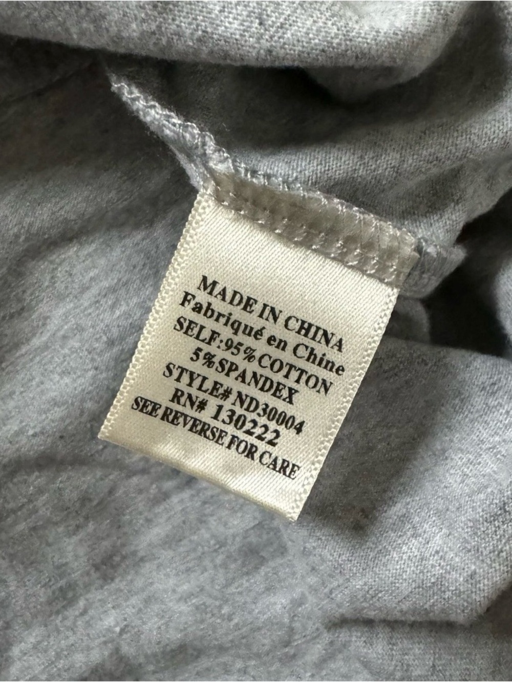 Cute Light Grey Muscle T-shirt dress tunic with pockets small - Picture 8 of 8